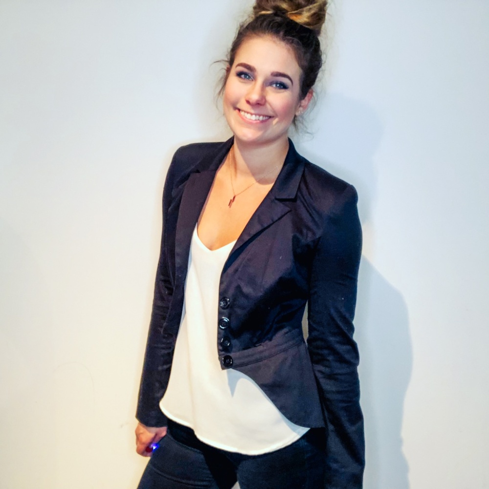 Betsey Johnson Vintage Tuxedo Blazer